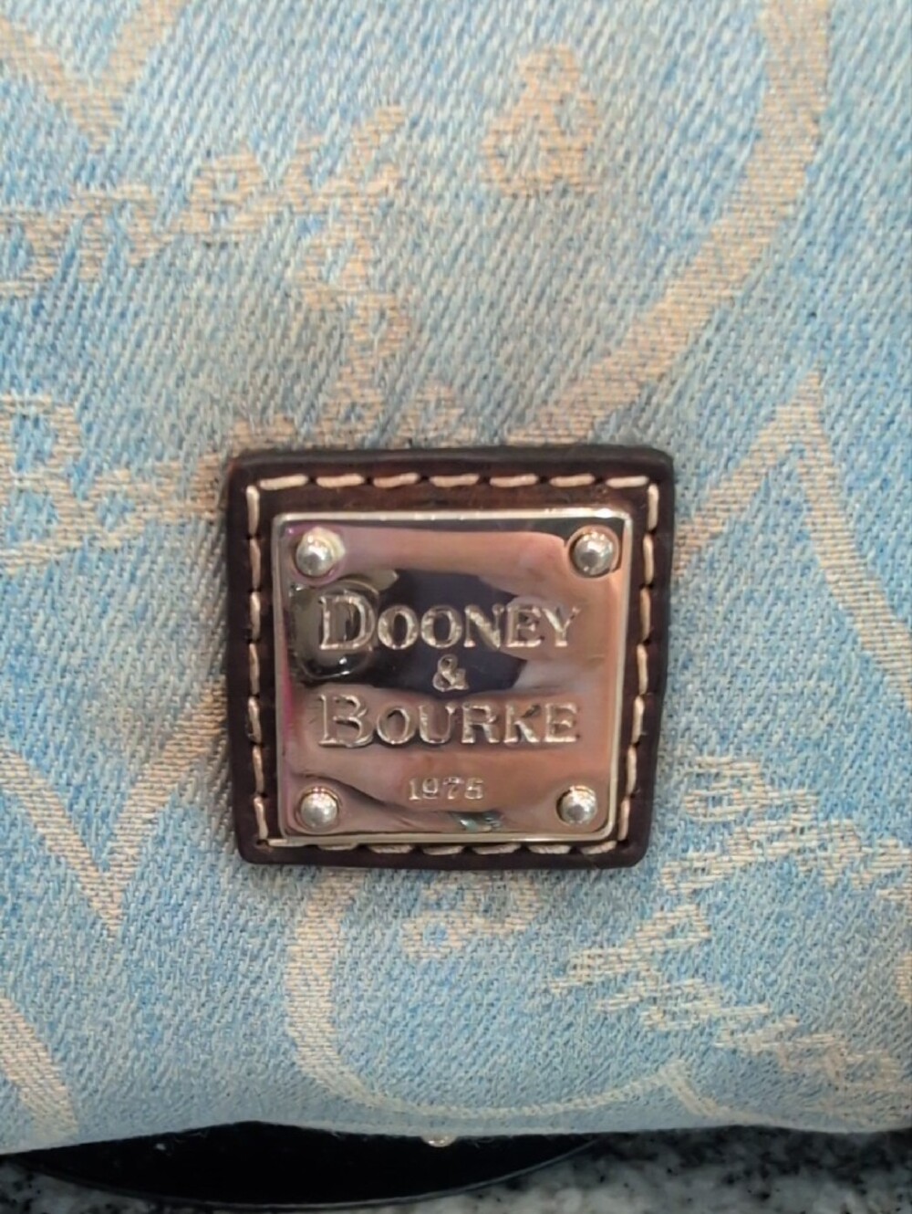 Dooney & Bourke Anniversary Signature Hearts Mini Tote - Picture 3 of 10
